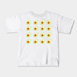 Avocado Pattern Kids T-Shirt